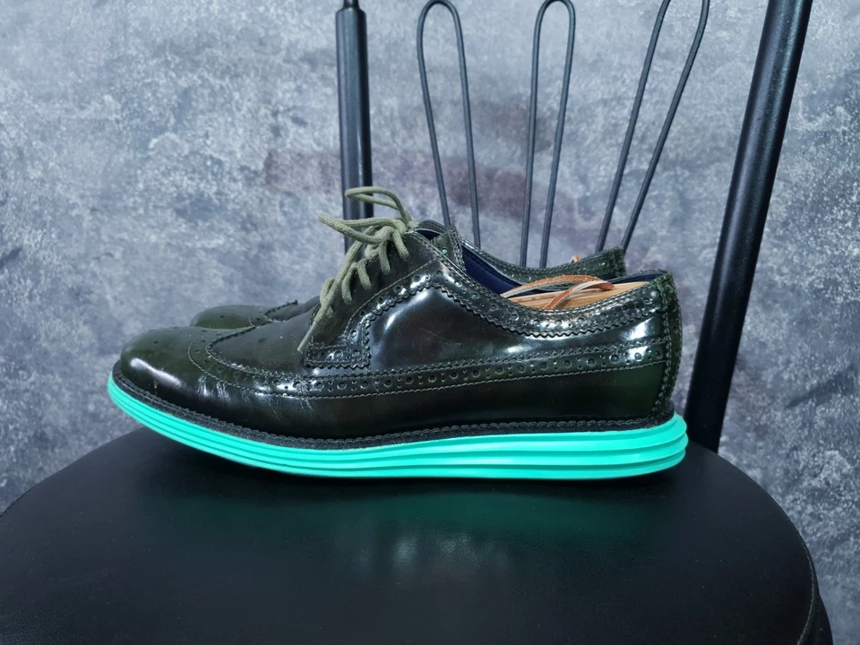 Zapatillas Derby Punta de Ala Cole Haan Lunargrand Para Hombre UE | 42 | US 8.5 | UK 7.5 Foto 2 de 4