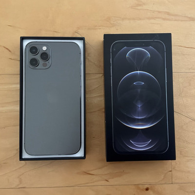 Apple iPhone 12 Pro 128GB Graphit , ohne Simlock , Ovp + Hülle
