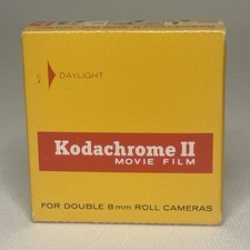 Kodak Kodachrome II Double 8mm Movie Film Vintage Expired Stock Unopened 1972/74