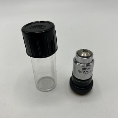 Carl Zeiss Mikroskop Objektiv 40/0,65 - 160/0,17 Objektiv