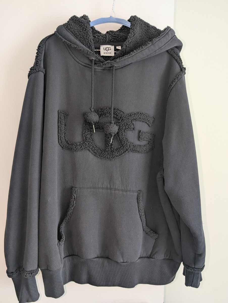 UGG X TELFAR Logo Hoodie パーカー ボア グレー XL UGG X TELFAR Logo Hoodie パーカー ボア グレー XL UGG（トップス）の