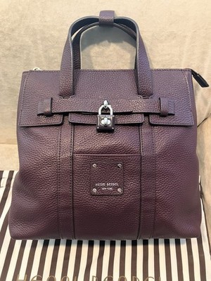 Leather Henri Bendel Petrol Jetsetter Henri Bendel Rare  display picture 3