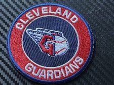 Cleveland Guardians MLB American Baseball bestickt Bügelbild Patch 6 cm x 6 cm