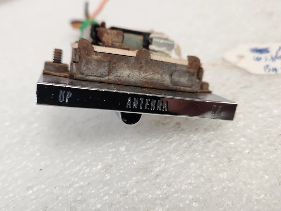 1966 1967 Buick Wildcat LeSabre Electra 225 Power Antenna Switch Wiring OEM GM - Image 3 of 4