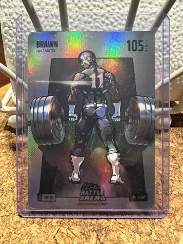 2026 Bo Jackson Battle Arena Brawn Silver Battlefoil Steel SBF-103