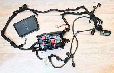 VAUXHALL CORSA D 06-14 1.2 Z12XEP ENGINE BAY FUSE BOX & WIRING LOOM HARNESS OE