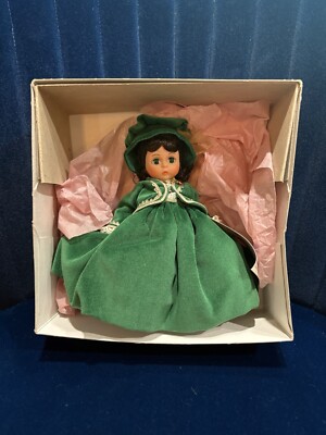 Madame Alexander 8  inch Gone with the Wind Scarlett Jubilee II #400 In Box