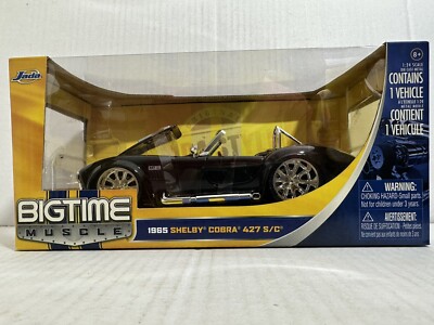 自動車 BIGTIME MUSCLE 1965 Shelby Cobra 427 S/C Jada Toys Bigtime Muscle Series: 1965 Shelby Cobra 427 S/C