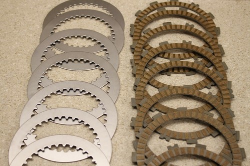 Paquete embrague placas fibras acero 10-19 RM-Z 250 Suzuki 21452-10H00 0126 A27 - Imagen 3 de 10