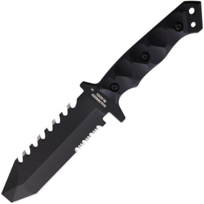 Halfbreed Blades Emergency Fixed Knife 5.13'' K110 D2 Tool Steel Blade G10 Handle
