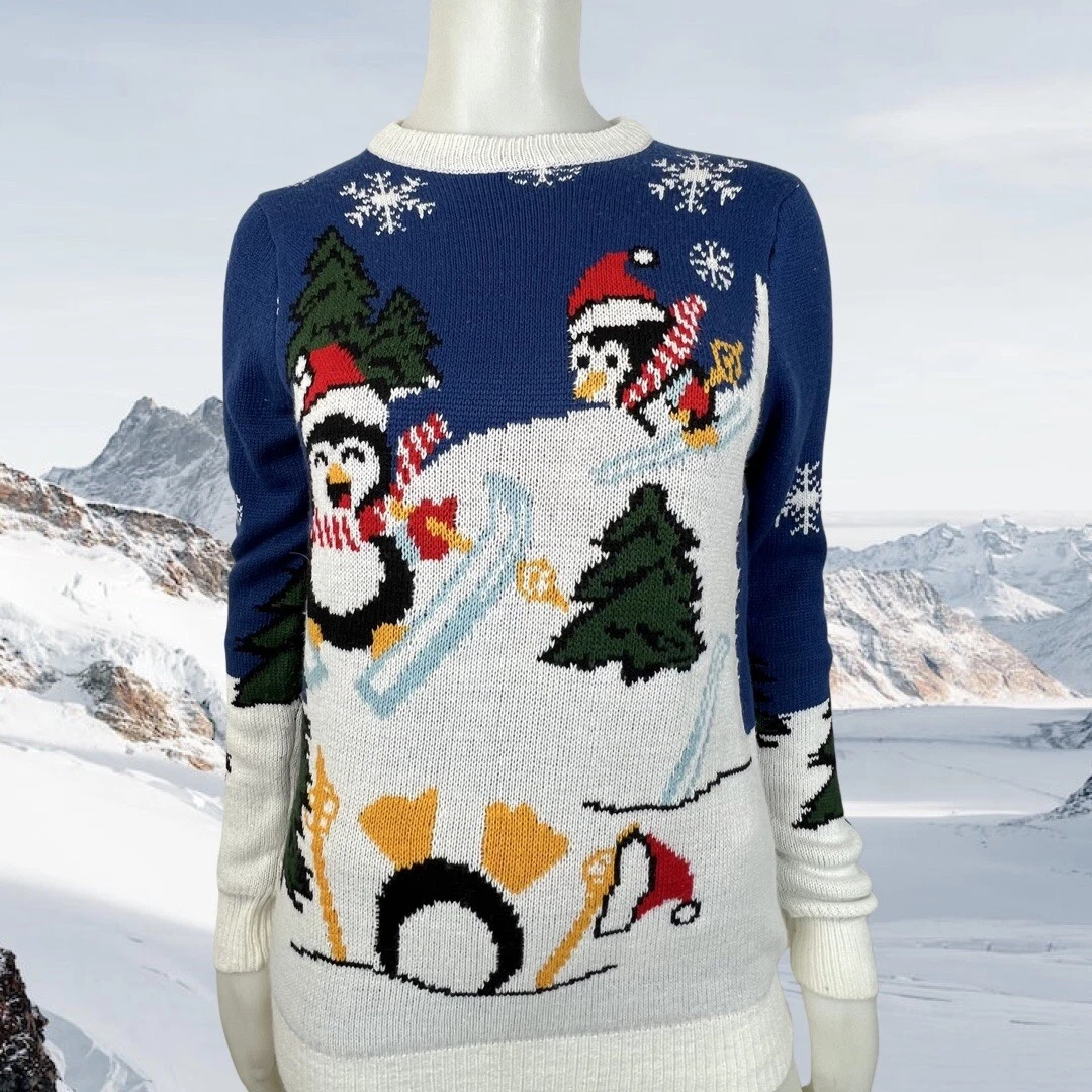 Ugly clearance penguin sweater