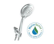 Niagara 5-Spray 1.5 GPM Handheld Showerhead Set with 72" Hose  Mounting Bracket