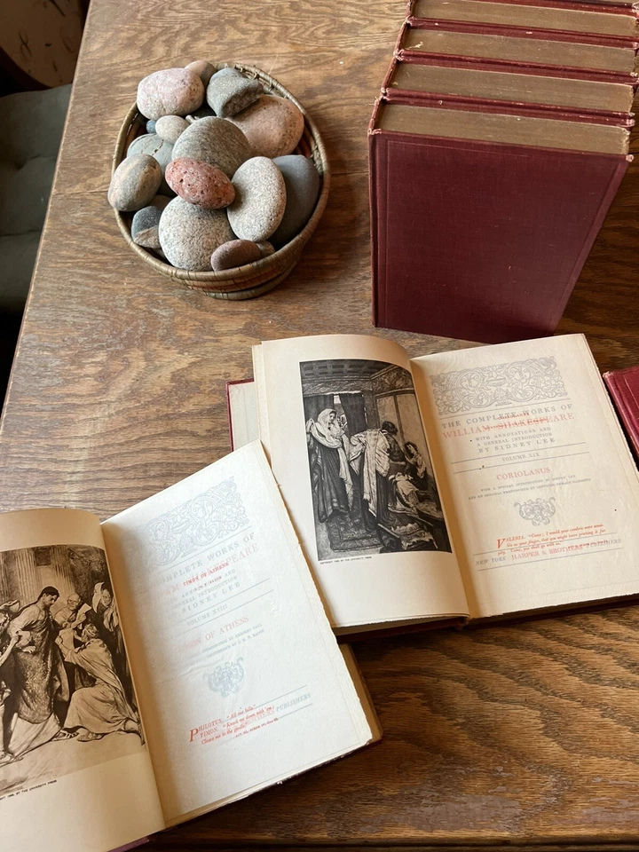 Gilt Edged! Shakespeare 13 Volume Set - Works of William Shakespeare Foto 4 de 4