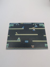 MARIO BROS #57 Family Computer Card Menko Amada Famicom Konami 1985 Japan A2