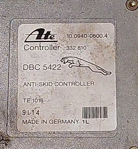 ABS Steuergerät Jaguar XJ6 XJ40 1989 - 1992 DBC5422 - Bild 2 von 4