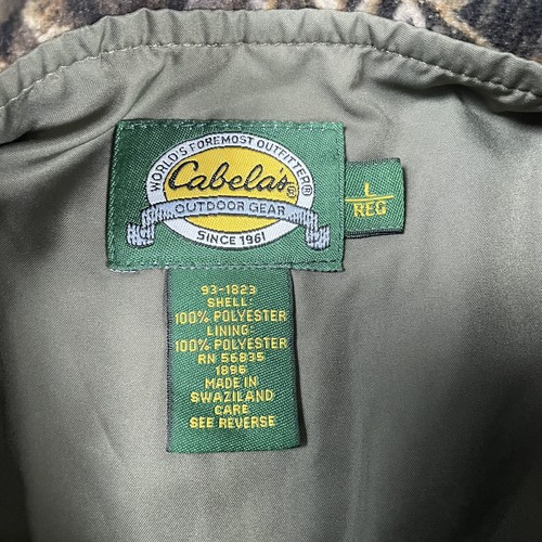Cabela's Shirt Men's L Seclusion 3D Berber Fleece Camo Long Sleeve Base - Picture 5 of 9