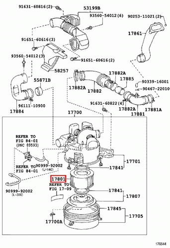 Genuine LandCruiser HJ60 HDJ80 HDJ79 HDJ78 FZJ80 1FZ 1HD 2H Engine Air Filter - Picture 10 of 20