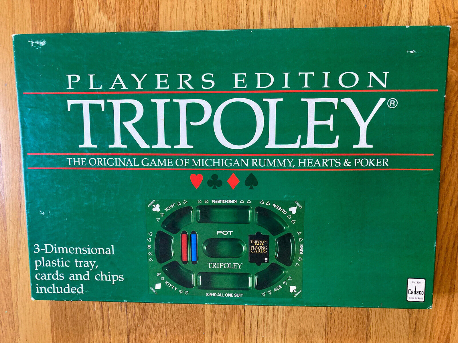 Assorted Board Games 4 Pack Bundle: Tripoley: Michigan Rummy, Hearts &  Poker Deluxe Mat Version, Passport Game Studio Kingsport Festival, Hasbro