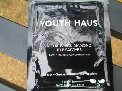 Youth Haus Royal Black Diamond Eye Patches, 0.28-oz.LUXURY!
