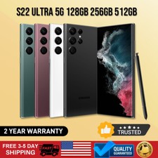New Sealed SAMSUNG GALAXY S22 ULTRA 5G S908U 128GB/256GB /512GB/1T Smartphone