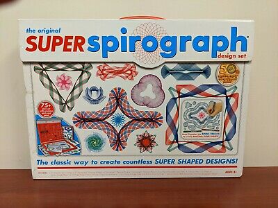 Super Spirograph 75-piece Jumbo Kit 50th Anniversary Edition 2014 | eBay