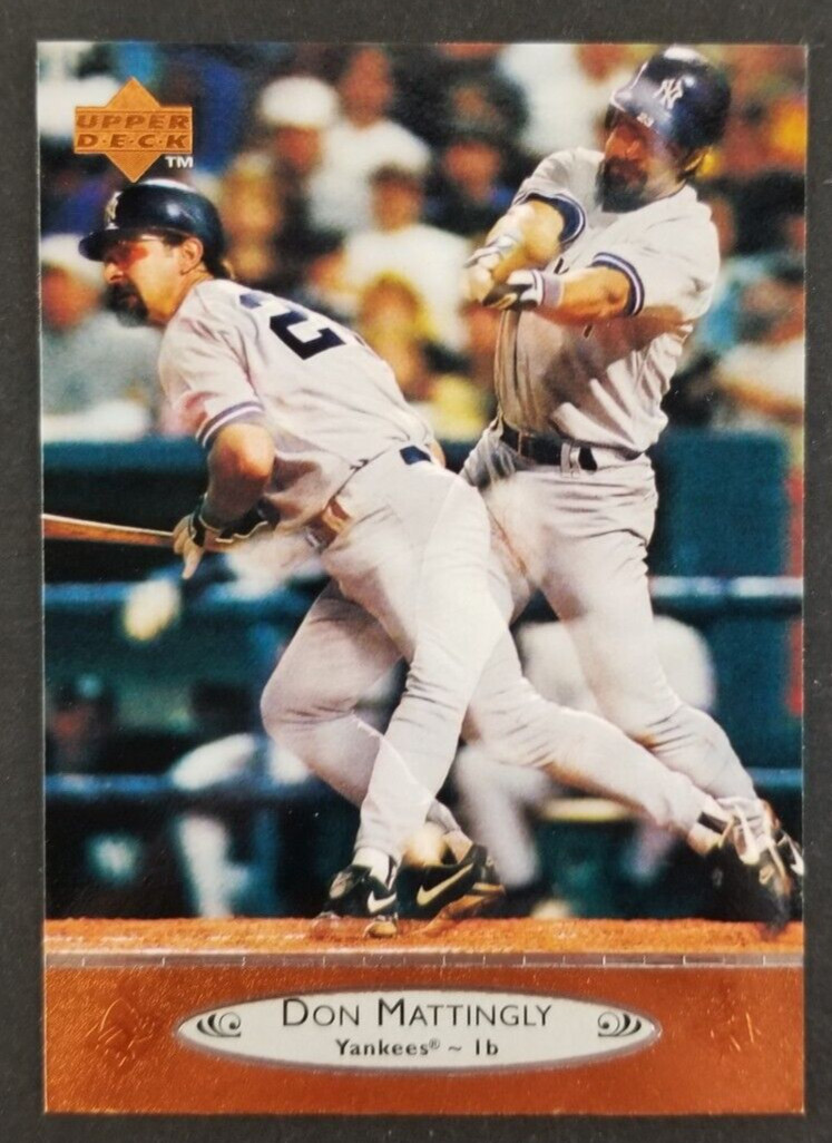 Don Mattingly 1996 Upper Deck Baseball Card #154 (NM)