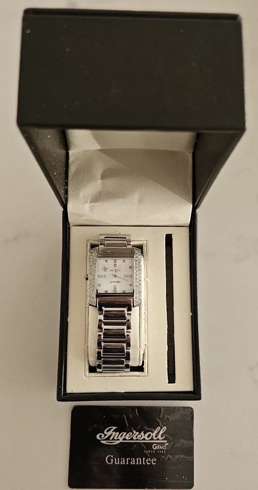 Ingersoll Women's Stainless-Steel Watch – Original Box Included – Needs Repair - Image 2 of 4