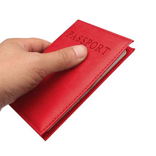 Passport Cover Holder Wallet Case Organiser Protector Travel Sleeve PU Leather - Picture 21 of 28