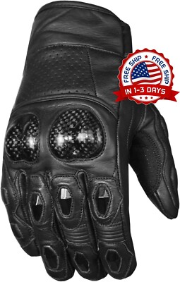Guantes Rojos De Moto Para Motocicleta Bicicleta Guante Fuertes Motos Grande NEW