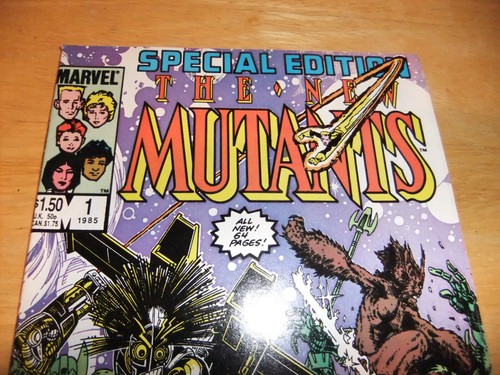 New Mutants Special Edition #1 1st App Brightwind Marvel 1985 VS ASGARD V FINE - Bild 3 von 4