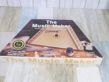 The Music Maker Nepenenoyka Stringed Lap Instrument Harp Dulcimer w/Sheet Music