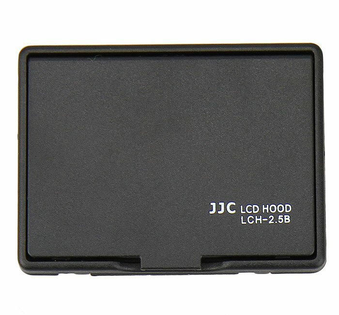 JJC BLACK LCH-2.5B Universal LCD Hood for 2.5 inch LCD