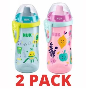 nuk water bottle with straw