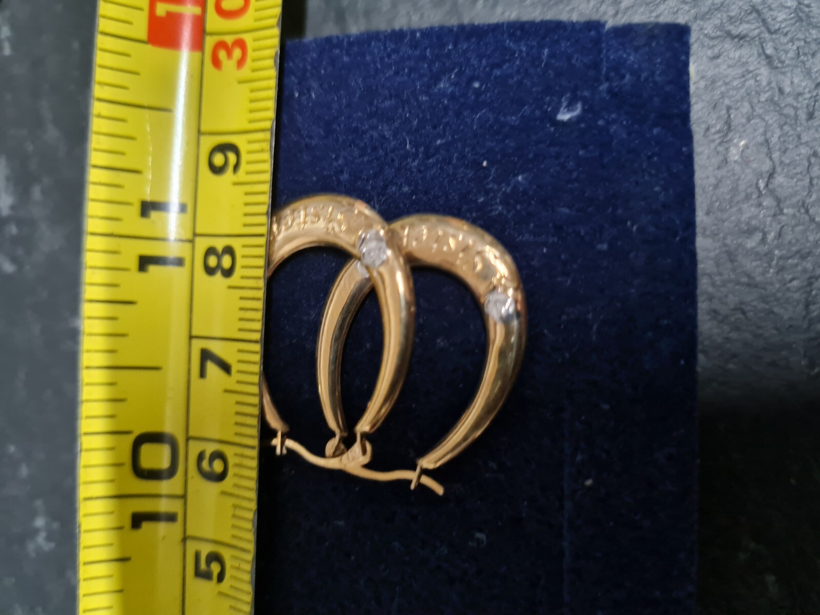 9ct gold earrings eBay