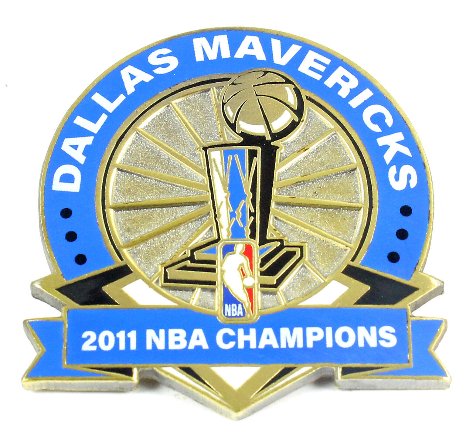 Dallas Mavericks 2011 NBA Champions Pin - Limited 1,000