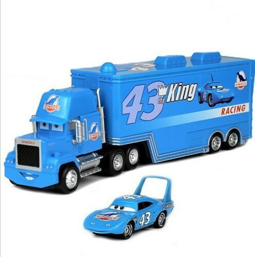 Disney Pixar Cars Lightning McQueen Mack Truck with Car Toys Set Gifts For Boy - Picture 14 of 77