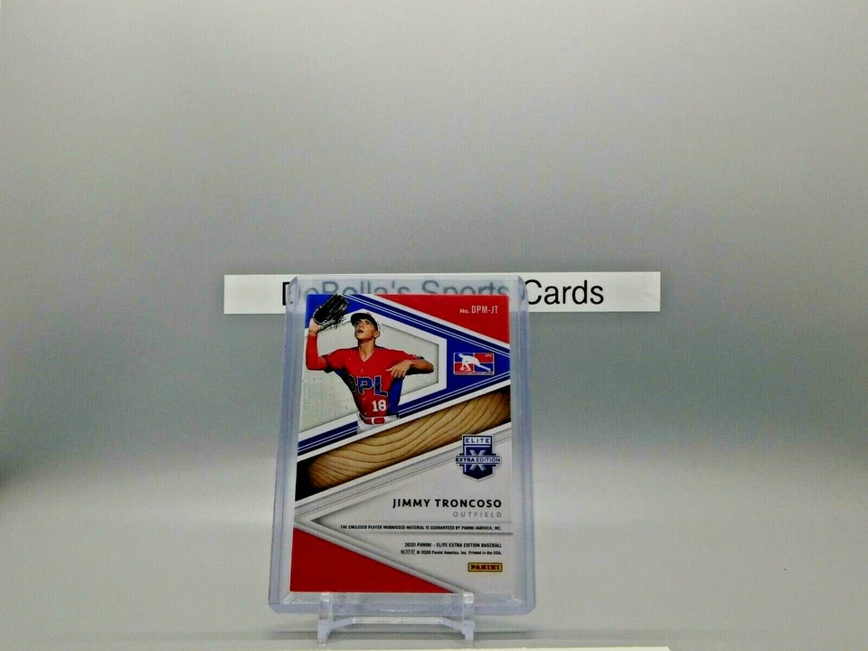 JIMMY TRONCOSO 2020 ELITE EXTRA EDITION DPL patch 19/34 #DPM-JT - Image 2 of 2