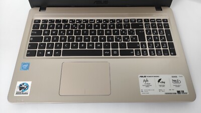 届いてすぐに使える　ASUS X540S NOTEBOOK ASUS X540S INTEL CELERON N3050 4GB RAM 500GB HD WIN10