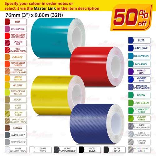 Dekor Zierstreifen Pin Stripe Streifen Auto PKW Motorrad AUFKLEBER Dekorstreifen - Bild 23 von 26