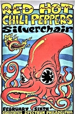 RED HOT CHILI PEPPERS  Concert Poster 12"x18" FREE SHIPPING