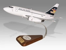 Boeing 737-130 Ansett New Zealand Desk Wood Airplane New Model Large Scale 1/72