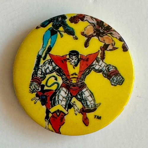 VINTAGE Marvel Comics X-Men PIN 1.5" Wolverine Excellent Condition (158)