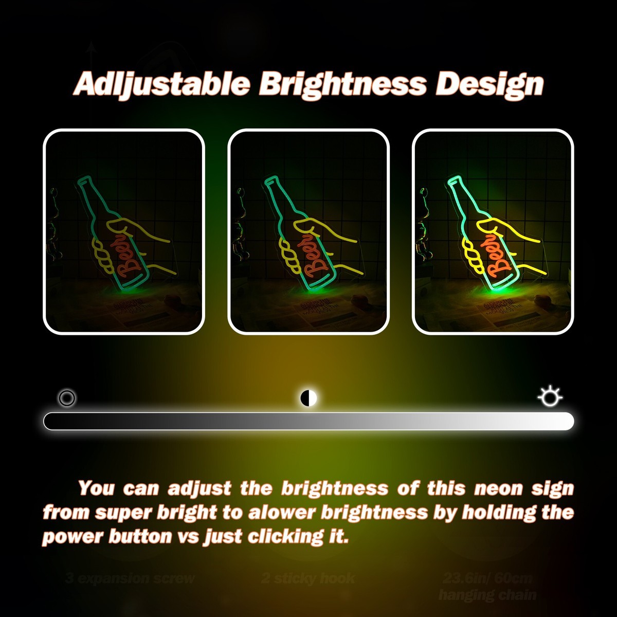 Duck Neon Sign For Wall Decor - USB Powered LED Neon Light, For Bar, Man Cave, Room, Party