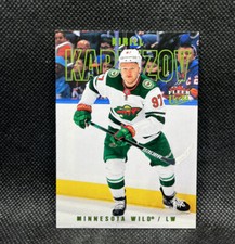 Kirill Kaprizov 19/25 GREEN FOIL 2021-22 Fleer Ultra NHL Hockey #71 COLOR MATCH