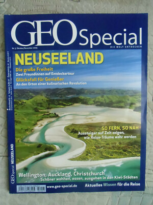 *** GEO SPEZIAL ~ DIE WELT ENTDECKEN ~ NEUSEELAND ~ OKT./ NOV. 2009 ***