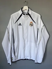 Real Madrid Jacket Teamgeist 2006x2021 White Soccer Adidas HA2537 Mens Size M