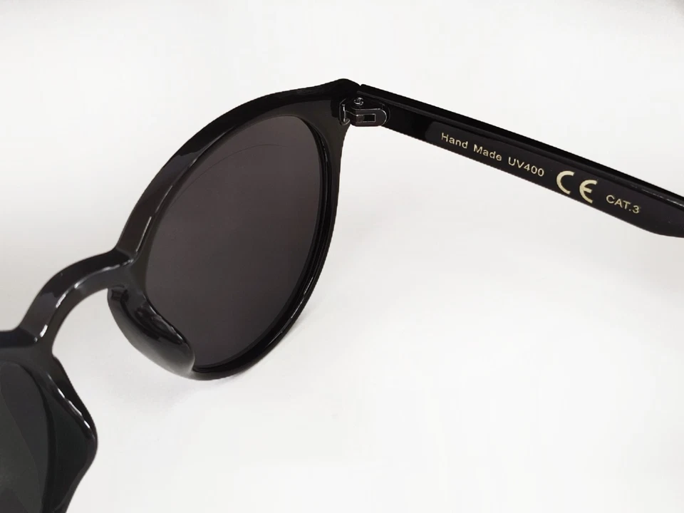 Occhiali Sole polarizzati RPN Vintage retrò rotonda da Uomo Donna UV400 Mod 2535 - Immagine 3 di 4