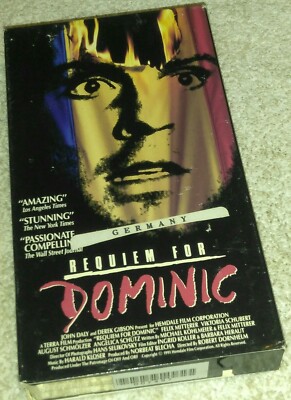 Requiem for Dominic VHS Communism Romania Revolution Ceausescu RARE oop