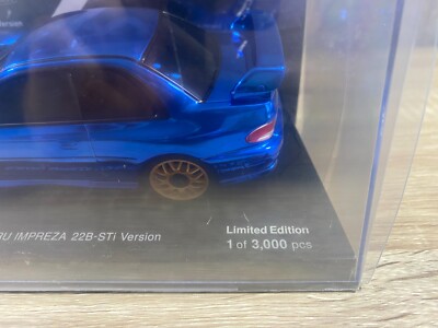 LE 60th Rare Kyosho MINI-Z Racer Body SUBARU IMPREZA 22B-STi