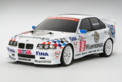 1/10th scale Tamiya BMW 318I Stw Body Set 58171 /58516/TT01/TT02/TA03/TA02 TRF